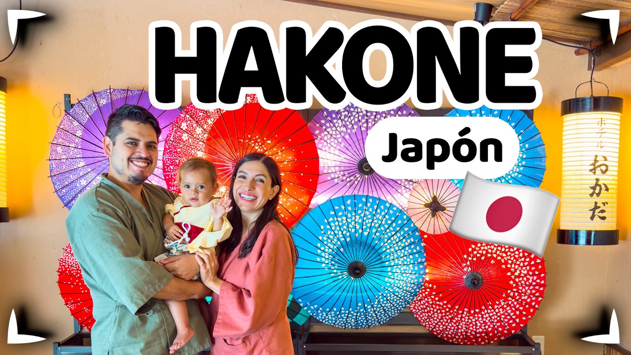 Visitamos HAKONE JAPON y sus baños termales ONSEN 🔴 Torii flotante, Lago ✅ Hospedaje ► Sin Postal