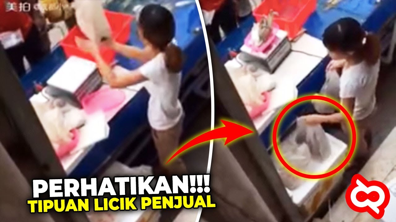 Jangan Mau Ditipu Lagi! Begini Cara Licik Pedagang Curangi Pembelinya yang Tertangkap Kamera
