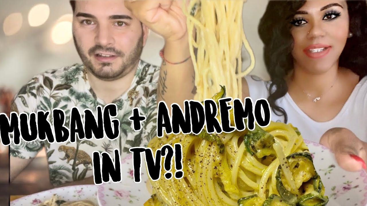 SPAGHETTI ALLA NERANO🍝 MUKBANG EATING SHOW ITA | MUKBANG PASTA