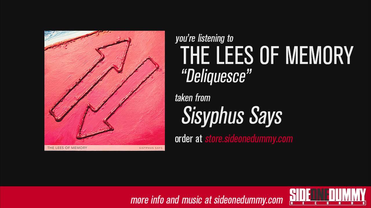 The Lees of Memory - Deliquesce (Official Audio)