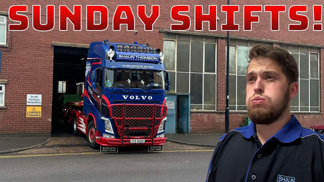 Trucking On A Sunday! The Grind Never Stops!
