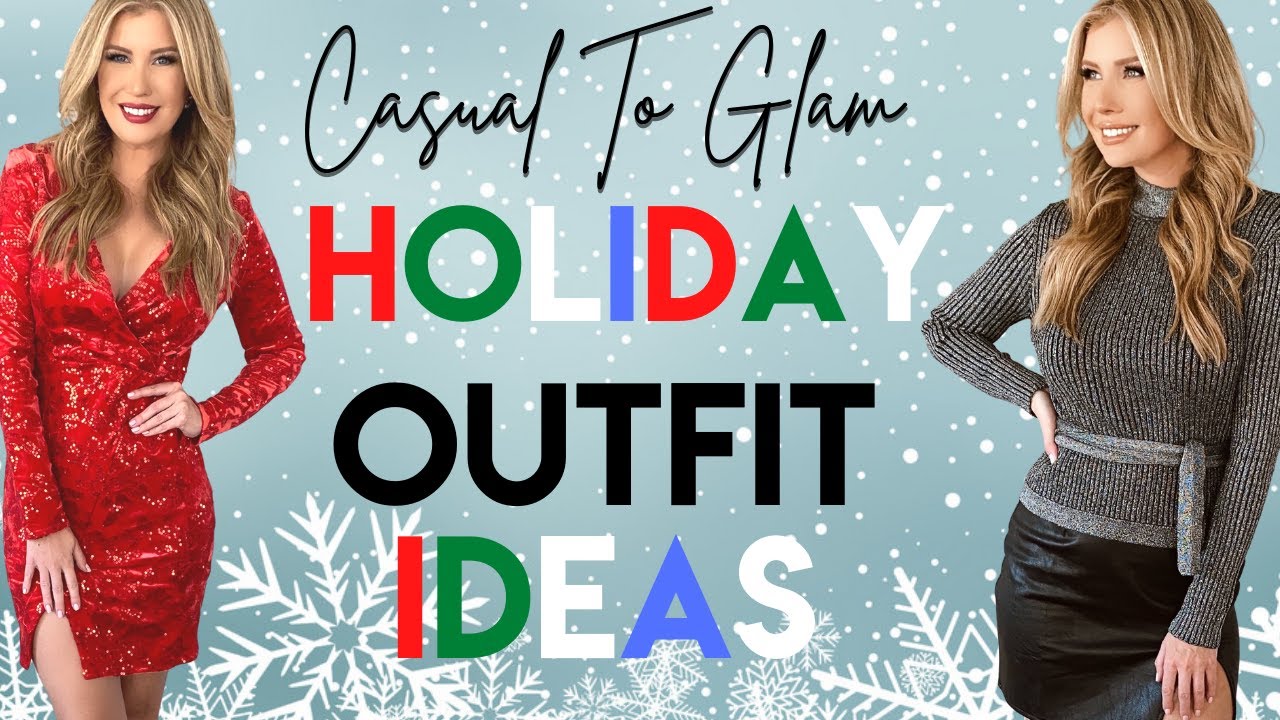 Affordable Holiday Outfit Ideas For Any Occasion | Casual to Dressy