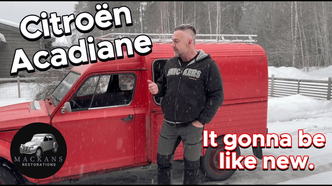 Citroen Acadiane Restoration. EP.1 Introducing
