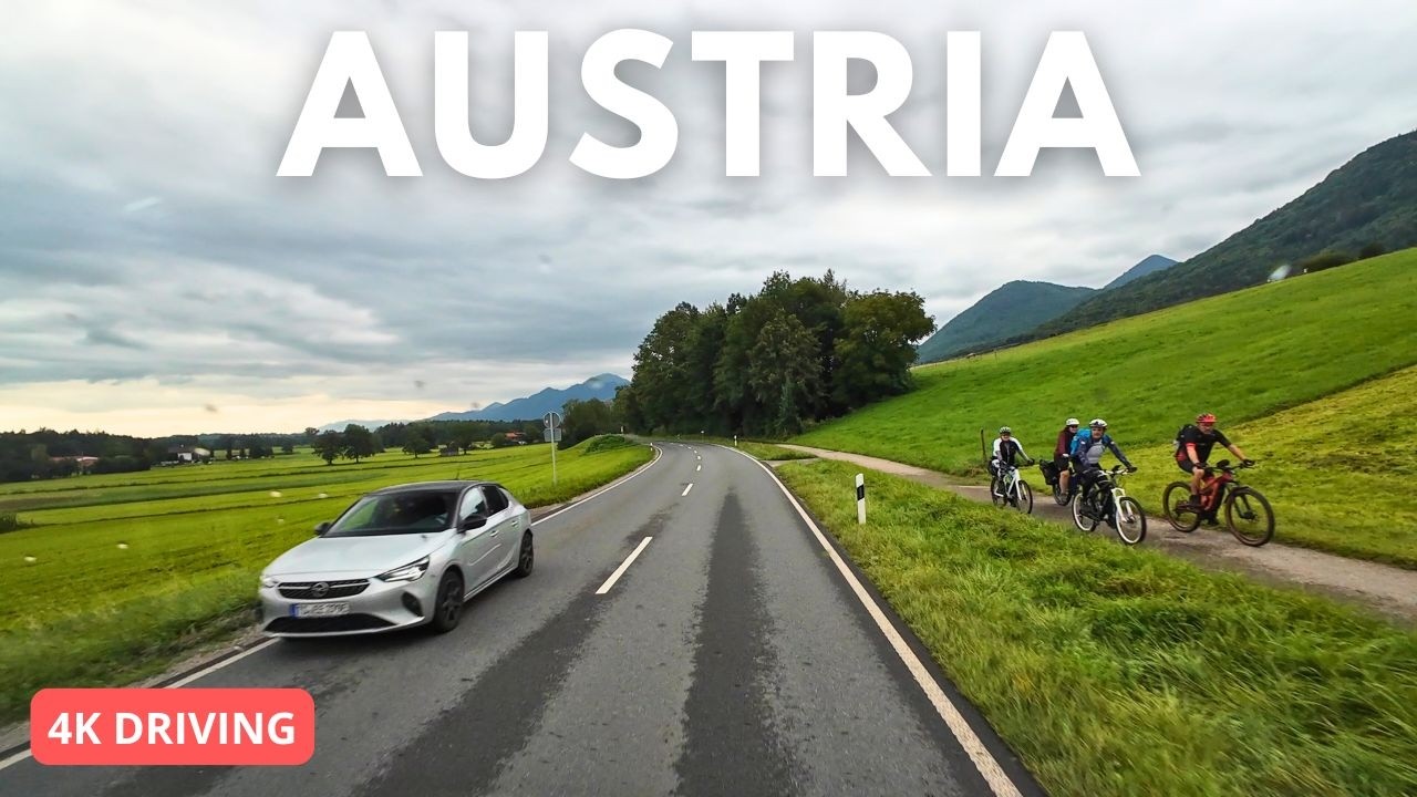 Alpine Drive from Kufstein to Winkl | Scenic Austria Road Trip in 4K