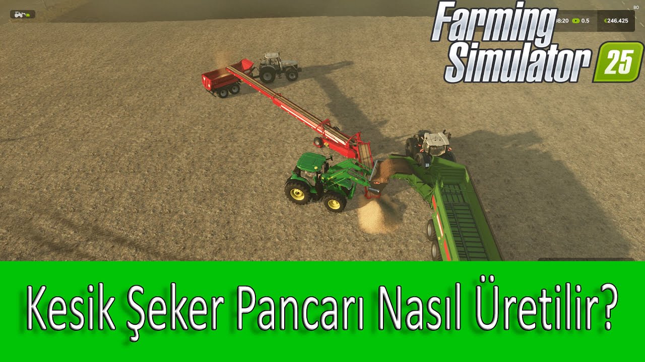 Farming Simulator 25'te Kesik Pancarı Nasıl Yapılır?