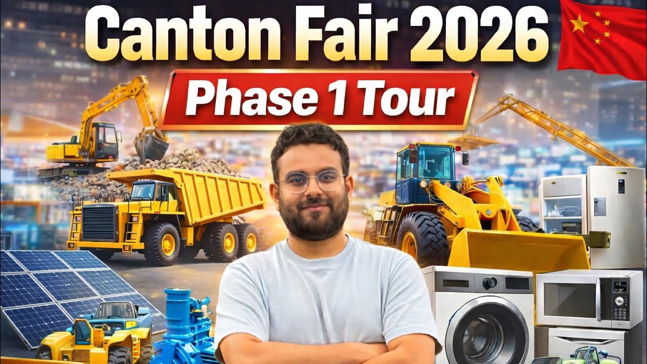 Canton Fair 2026 🇨🇳Phsae 1 | China Ka Sab Se Bara Trade Show 😳 | Full Tour