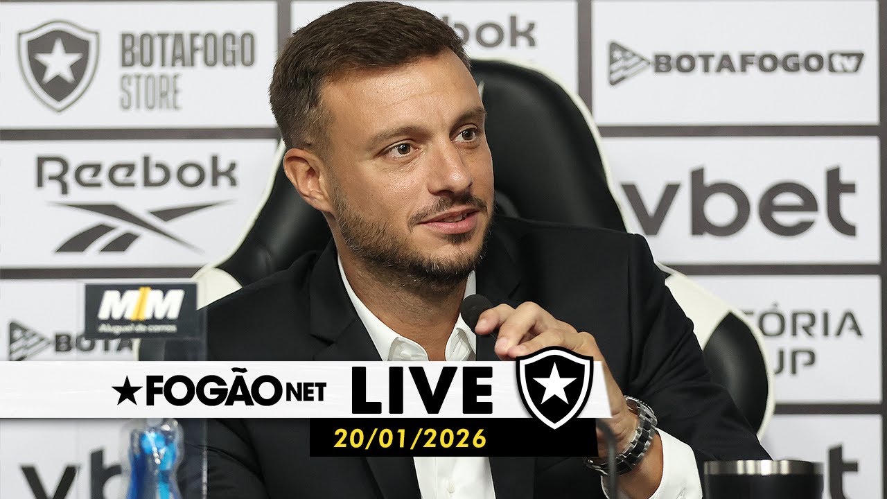FOGÃONET LIVE: MARTIN ANSELMI É APRESENTADO NO BOTAFOGO | NOTTINGHAM QUER VENDER CUIABANO