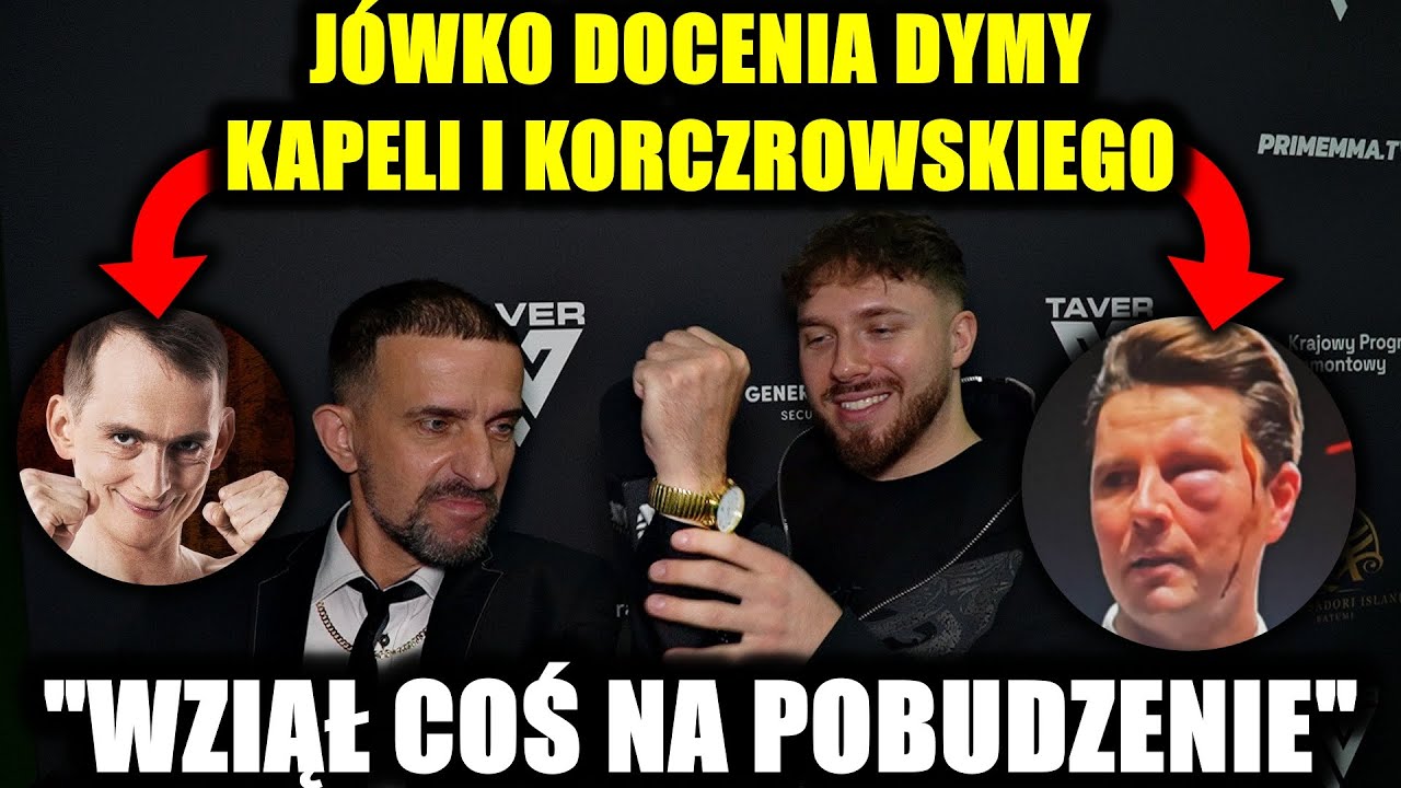 Odmieniony J&oacute;wko w złotym zegarku i kobietami obok komentuje zadymę Korczarowskiego i Kapeli