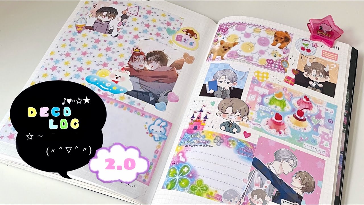 🧚🏻 🫧 deco vlog 2.0 ⊹₊ journal deco + jan monthly