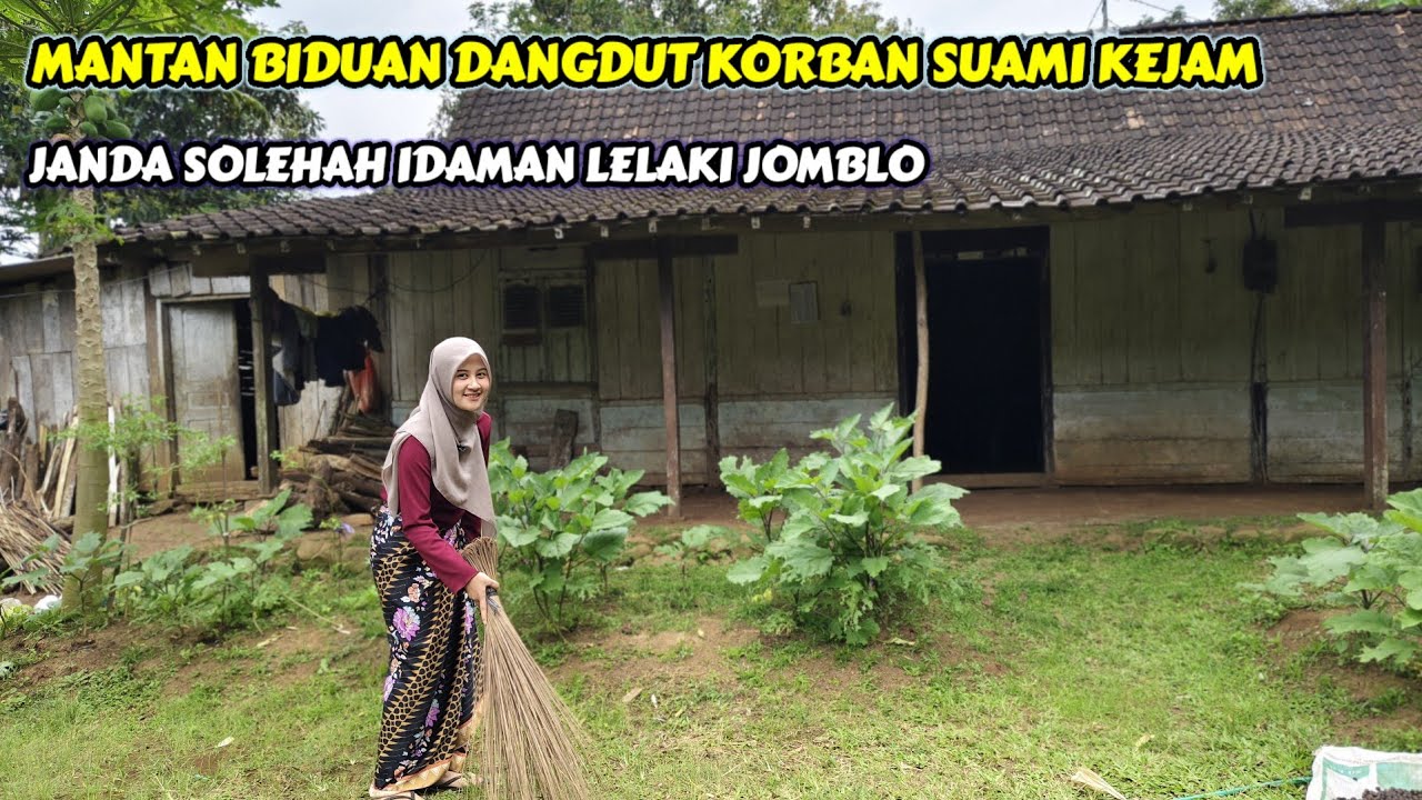 MASYA ALLAH.! JANDA DESA CANTIK MANTAN BIDUAN DANGDUT TINGGAL DI RUMAH KAYU PINGGIR HUTAN