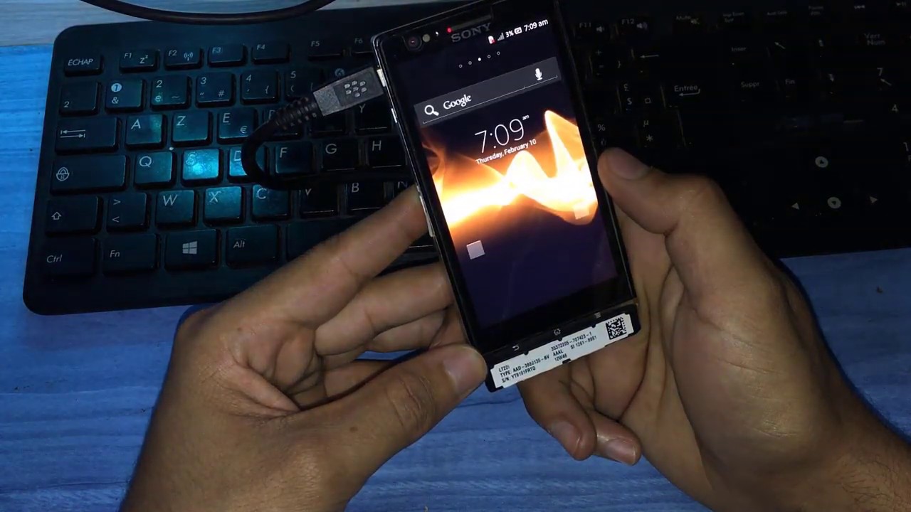Sony Xperia P LT22i Lock Screen Remove