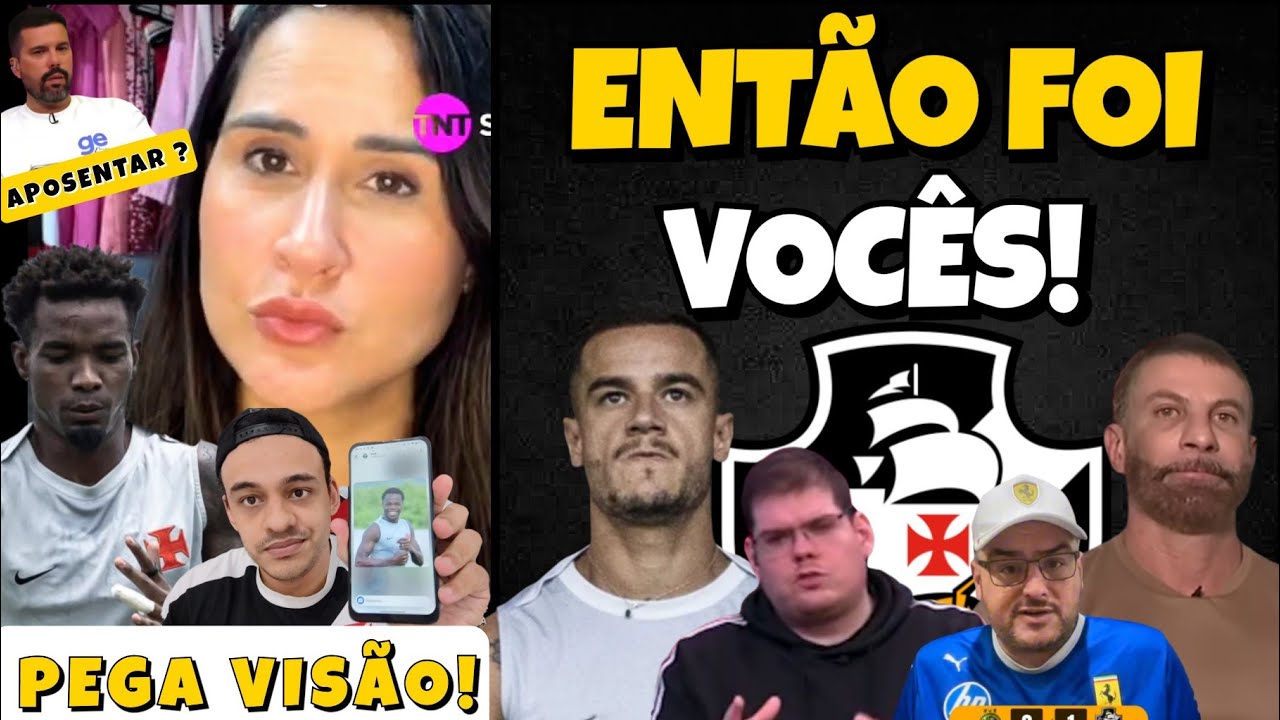 ALINE NASTARI REVELA BASTIDOR DA SAÍDA DE COUTINHO DO VASCO: ATÉ O PEDRINHO|CONTRA O FLUC, FAZ ISSO!