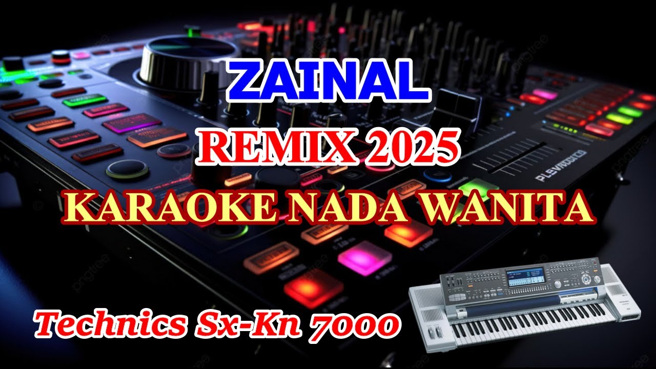 Zainal Remix 2025 Karaoke Lirik Nada Rendah Wanita Rita Sugiarto