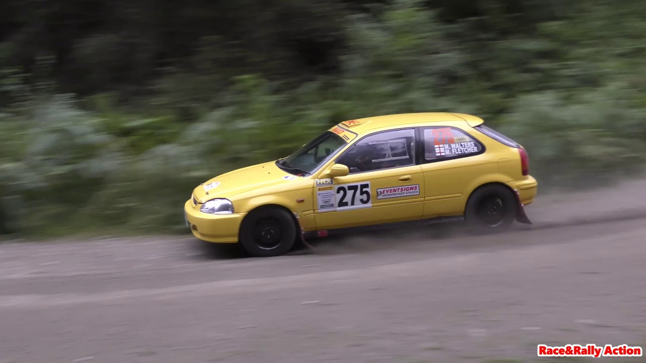 Woodpecker Rally 2019 - Martin Walters/Marie Fletcher - Honda Civic
