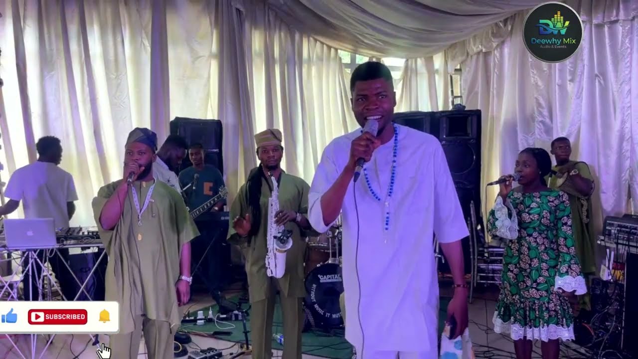 Live mix for Olu Jazz at Wedding Reception