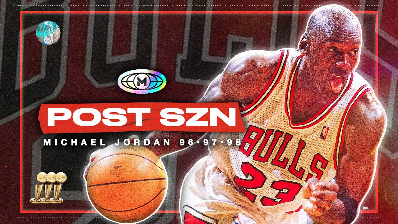 Michael Jordan's SECOND 3-PEAT 🏆 | Full 60fps Highlights (1996&ndash;98) | POST SZN