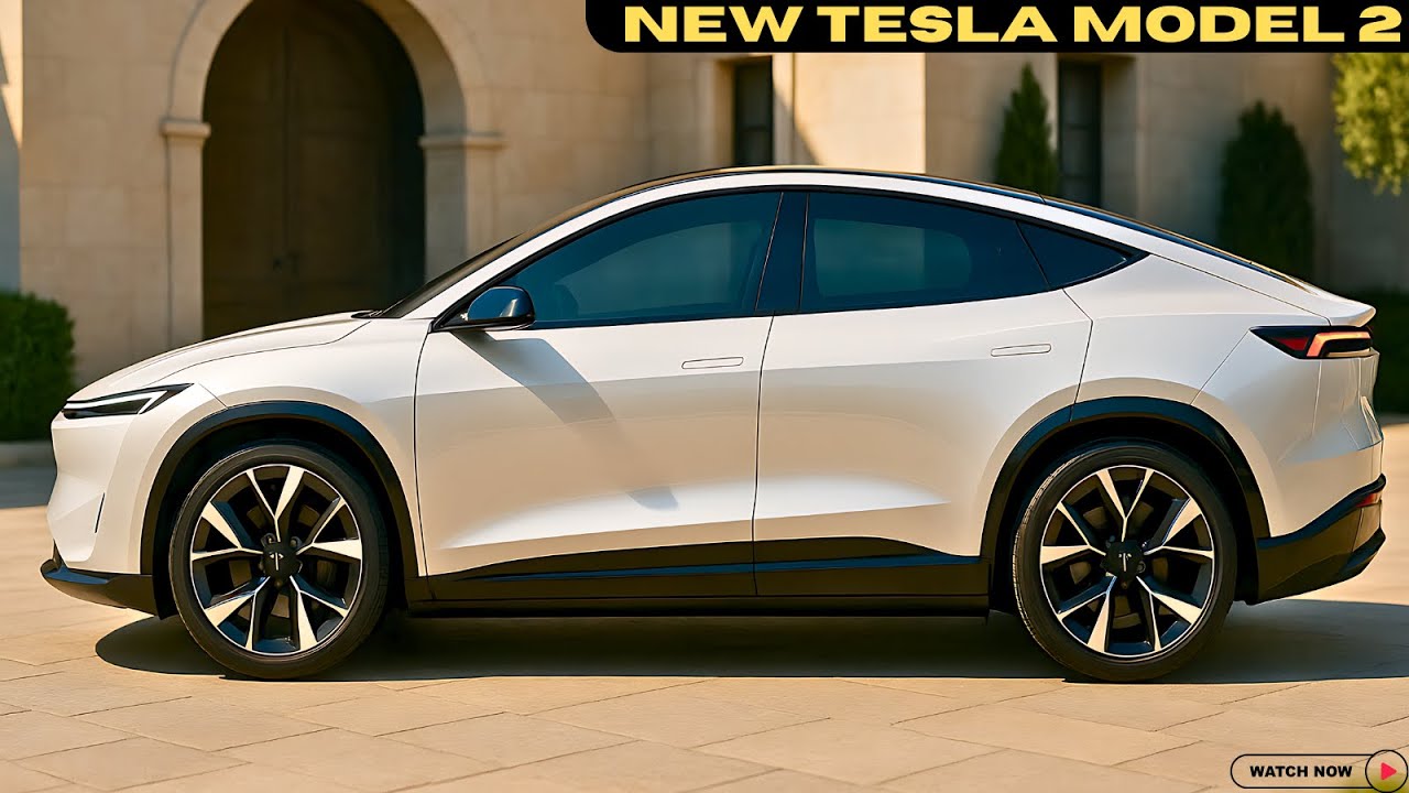 ПЕРВЫЙ ВЗГЛЯД на Tesla Model 2 2026 года — Tesla за 21 990 долларов, которая уничтожит рынок элек...