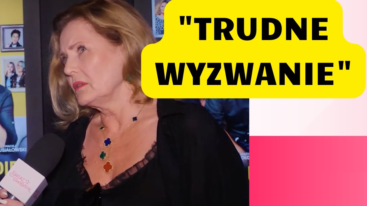 Grażyna Szapołowska SZCZERZE o filmie 