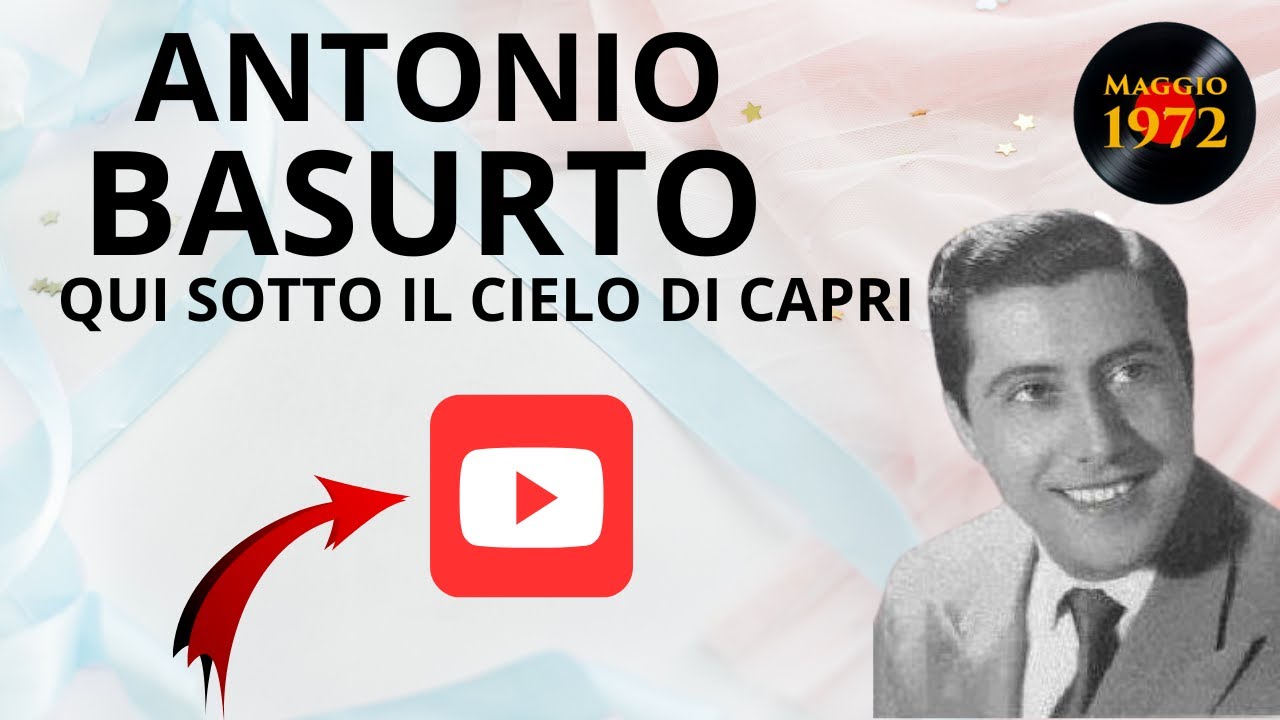 Antonio Basurto canta Qui sotto il cielo di Capri (1948)