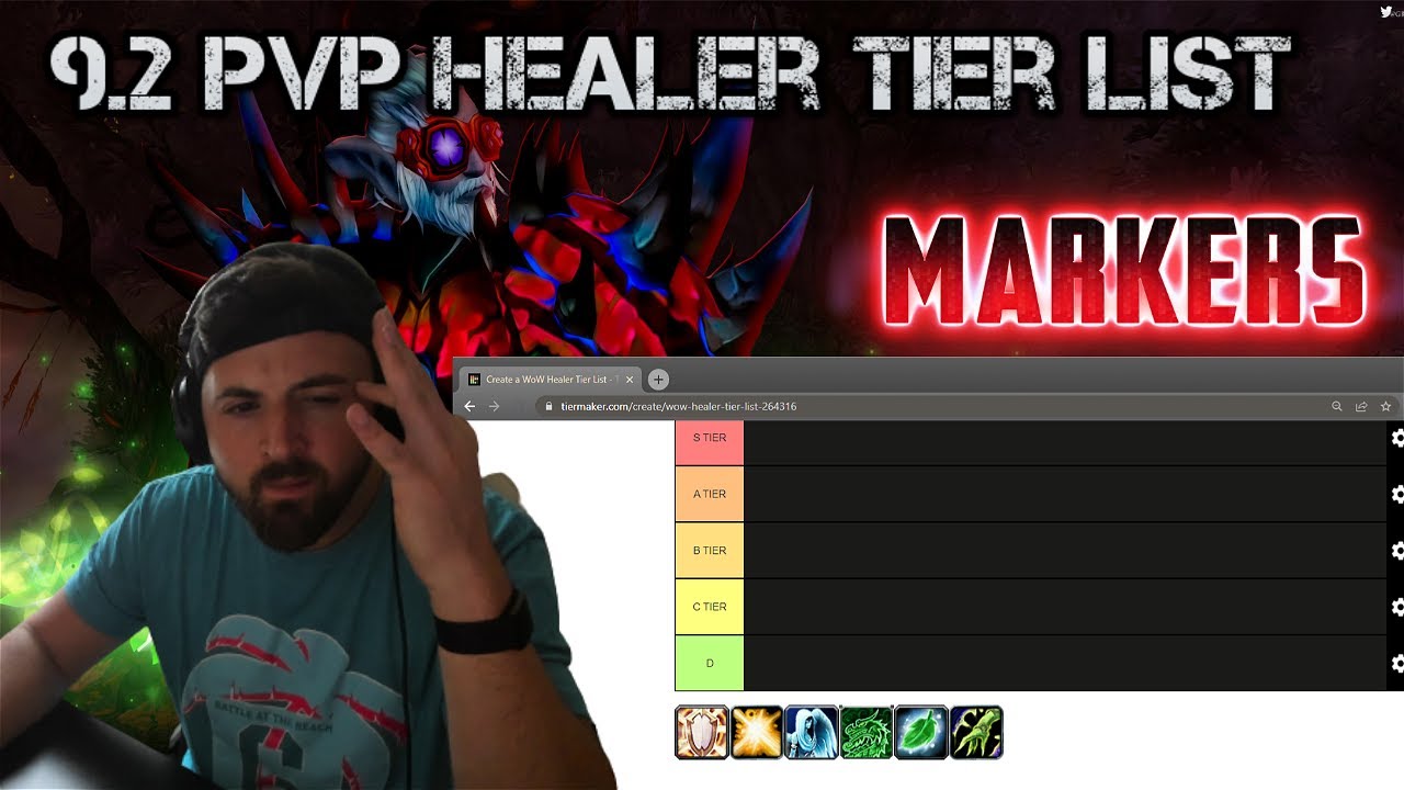 9.2 PvP Healer Tier List (Performance AND Fun Tiers)