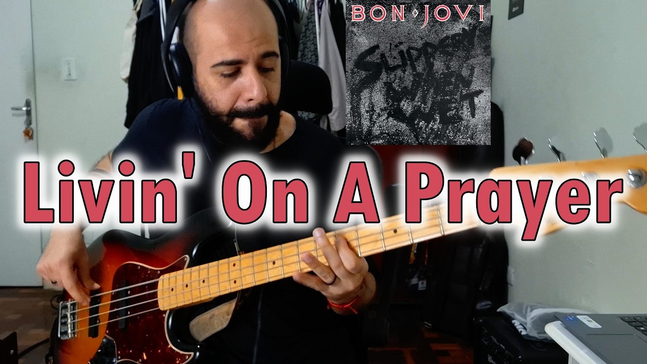 Livin' On A Prayer (Bon Jovi) BASS COVER