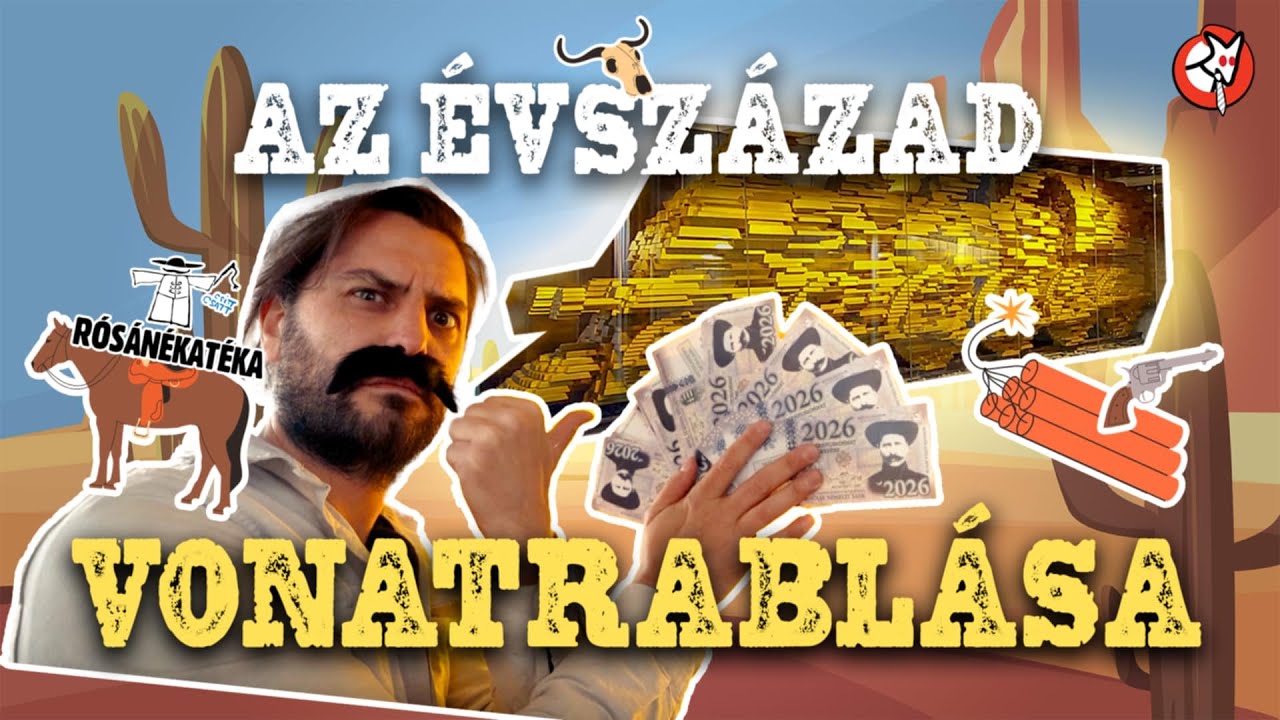 Az &Eacute;VSZ&Aacute;ZAD VONATRABL&Aacute;SA R&oacute;zsa S&aacute;ndorral! 🚂