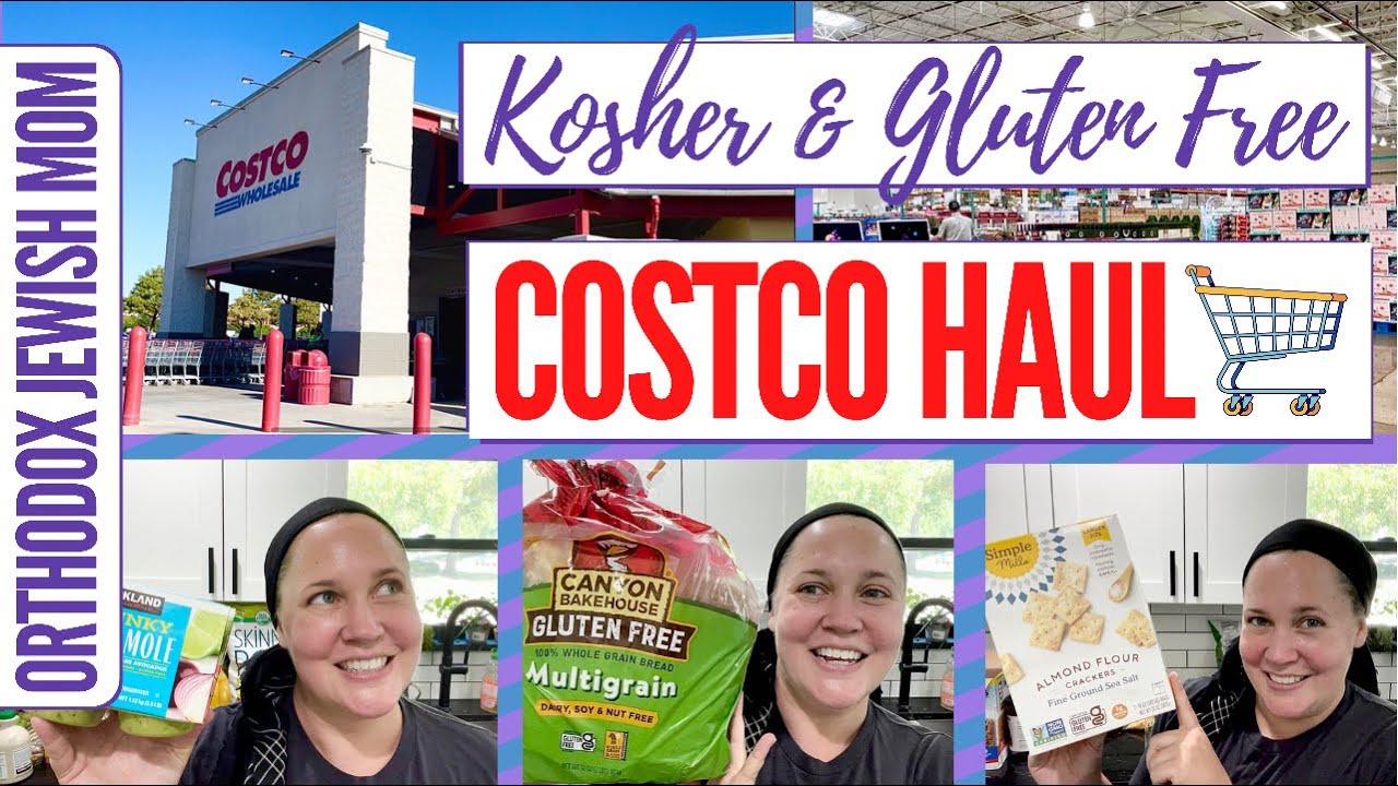 KOSHER + Gluten Free COSTCO HAUL | How to tell it's KOSHER | Orthodox Jewish Mom (Jar of Fireflies)