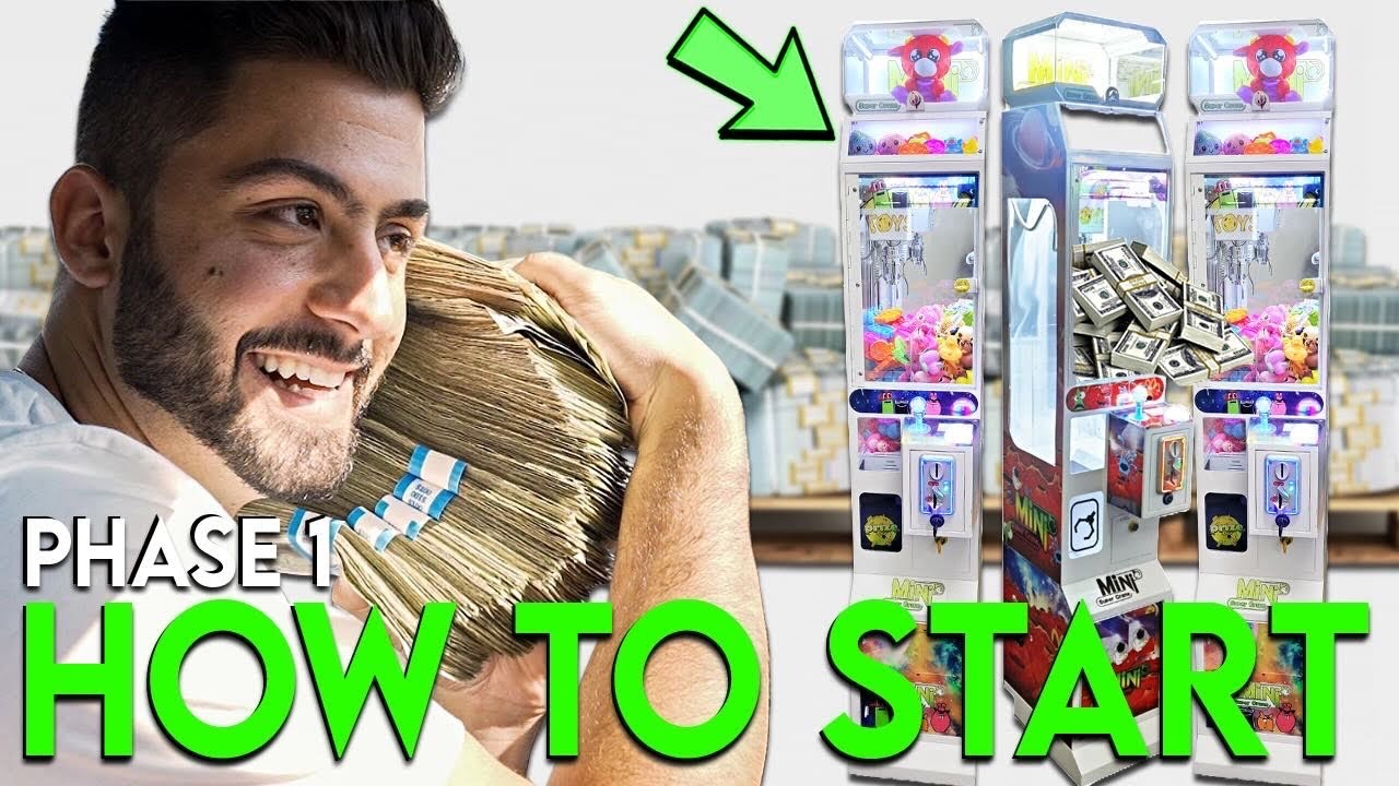 How To Start A Mini Claw Machine Business - PHASE 1