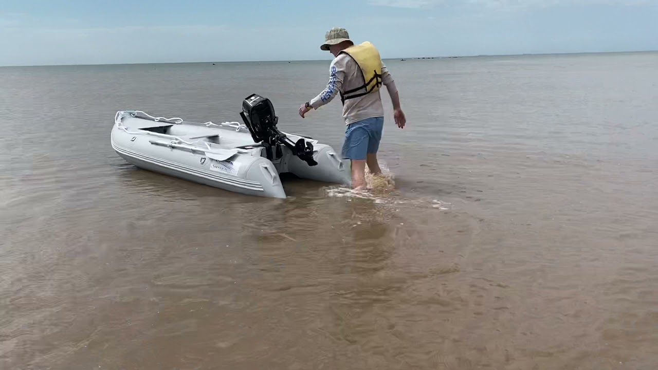 Probando Gomon con Mercury 5 HP
