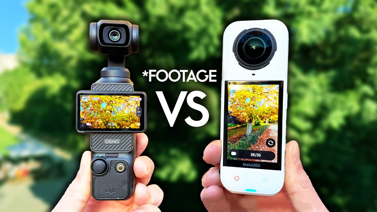 DJI Pocket 3 vs Insta360 X5 😲 ¡Sólo PRUEBAS!