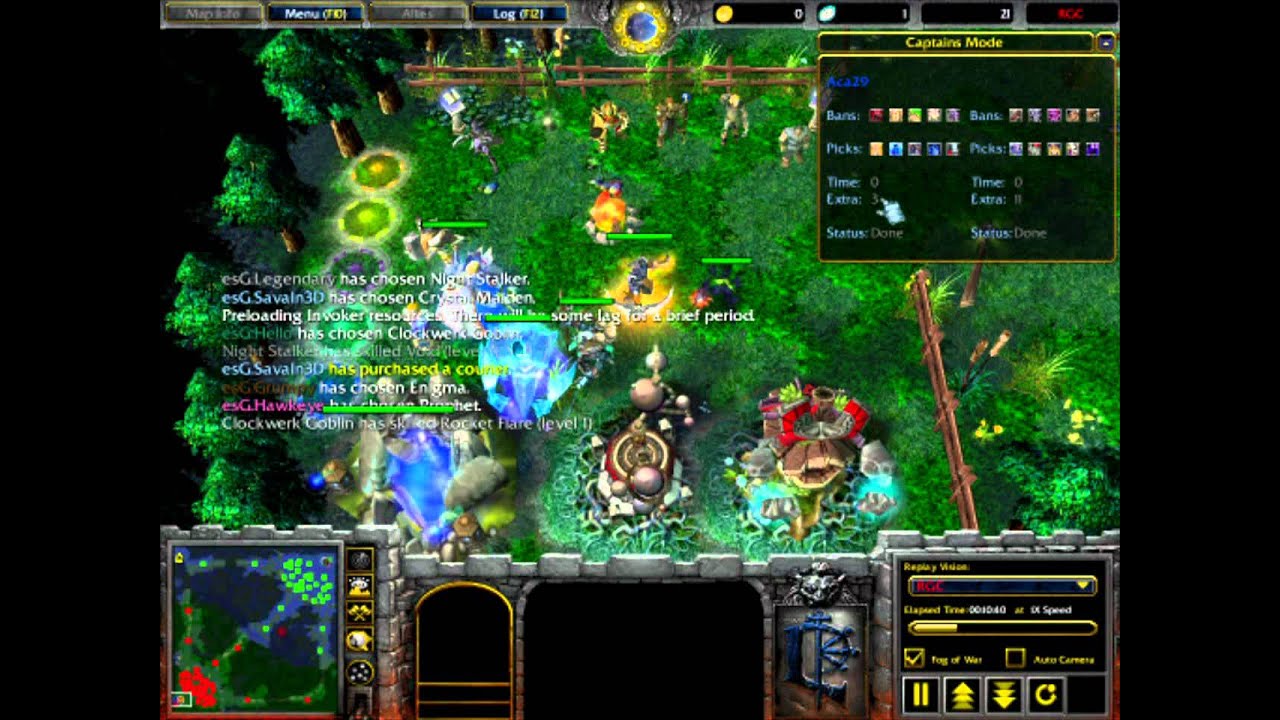 Chale's Dota Commentaries EsG vs Bans RGL season 3 Part 2