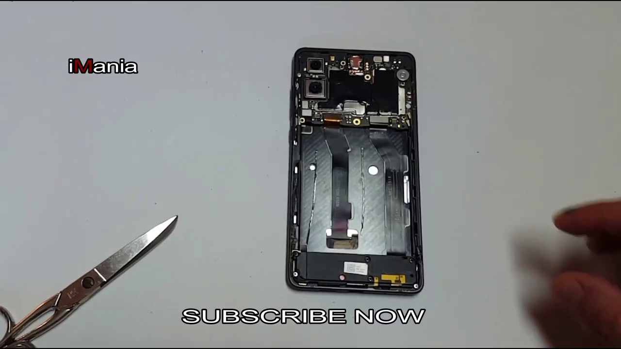 Xiaomi mi mix 2s battery replacement sostituzione batteria cambio de bateria iMania Varese