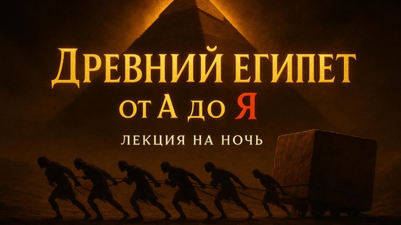 Древний Египет: Полная История от Зарождения до Заката Империи 🌄✨ Лекция на ночь