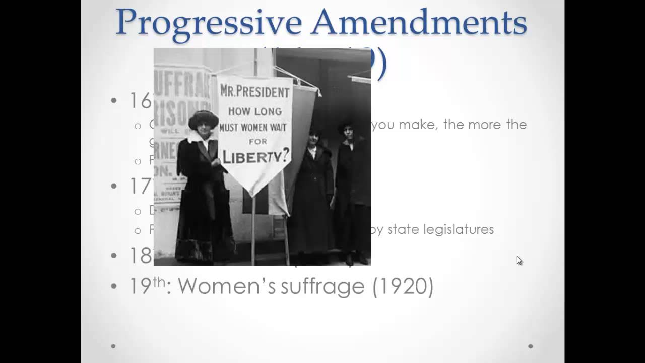 APUSH Review: Important Amendments