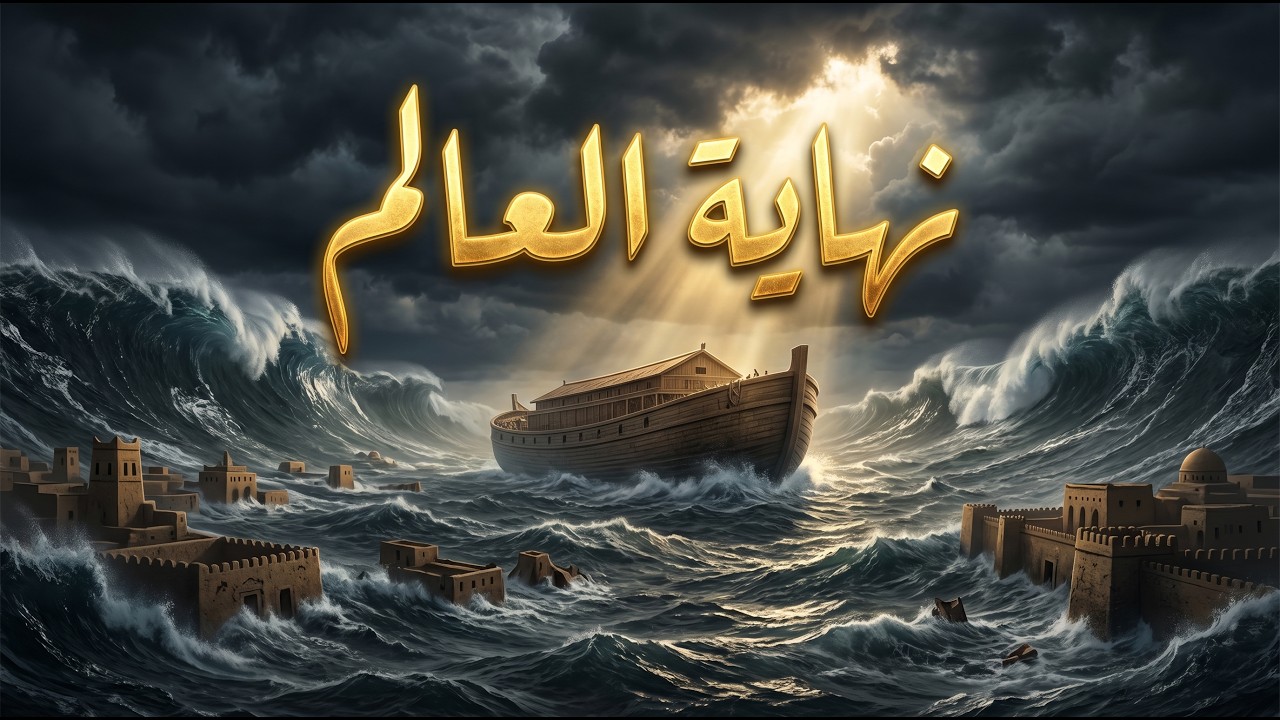 عندما أمطرت السماء أربعين يومًا | قصة طوفان نوح عليه السلام بصوت هادئ للنوم The Story of Noah’s Ark