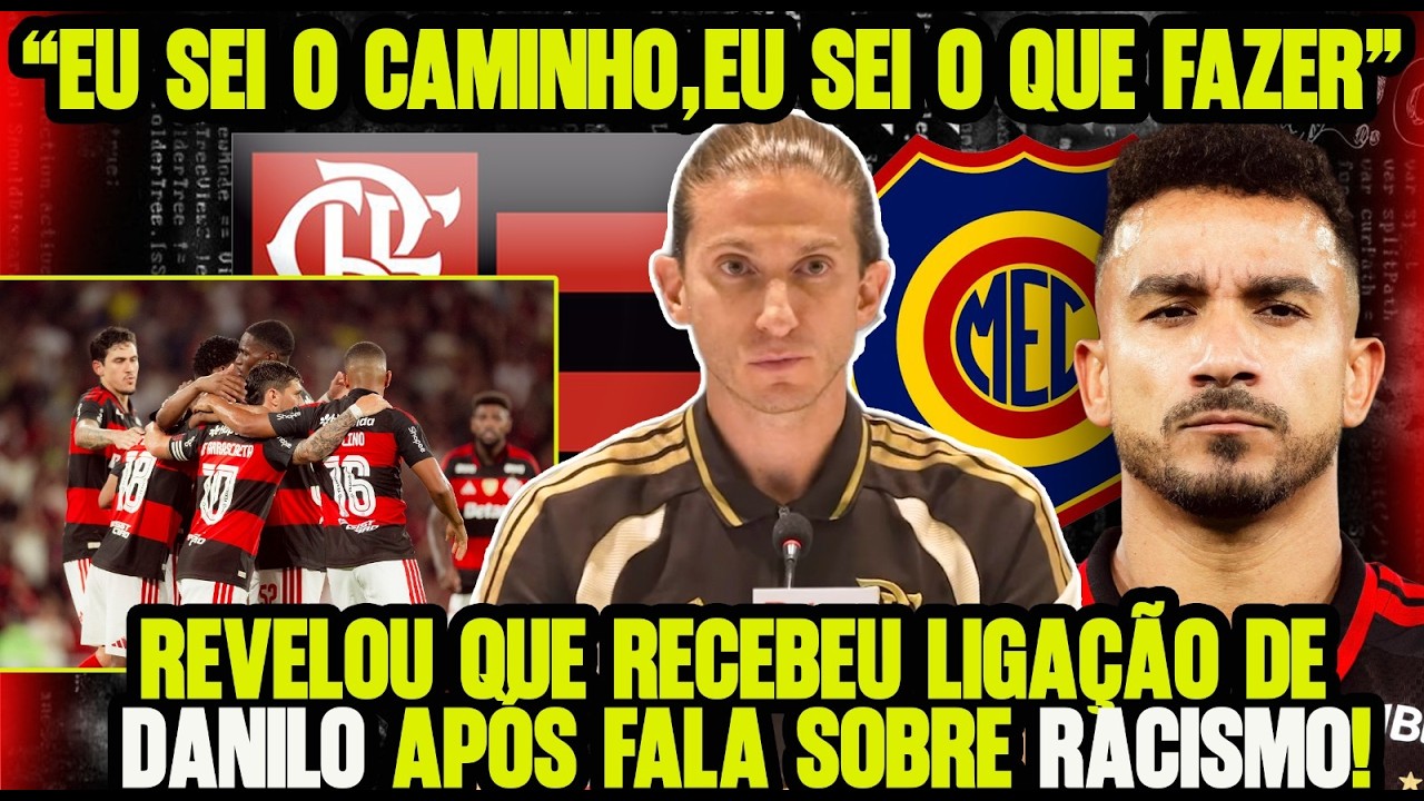 FILIPE SE EXPLICOU PARA DANILO E GRUPO SOBRE VINI JR. E QUER USAR PAQUETÁ NAS PONTAS! SABE O CAMINHO