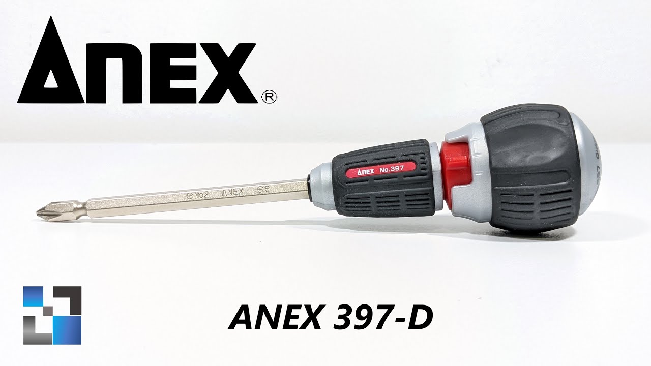 🇯🇵 ANEX 397-D! A MELHOR CHAVE DE CATRACA BALL-GRIP JAPONESA!