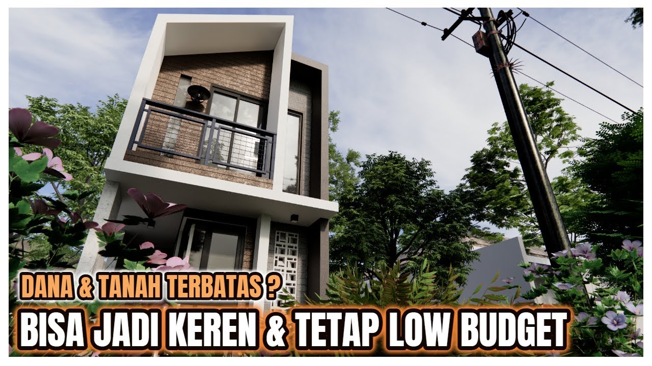 Rumah 3x5 Terbaik - Mungil Ala Industrial