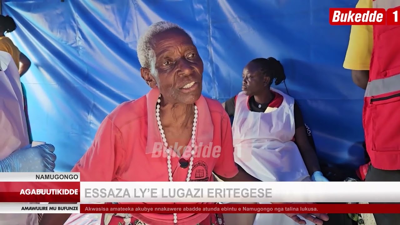 Okulamaga e  NAMUGONGO. Enteekateeka zonna ziwedde.