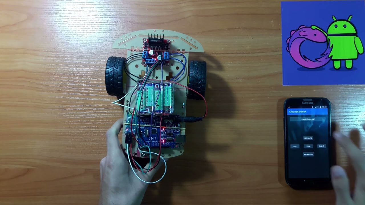 1. About course - Arduino RC Car controlled by Android device course