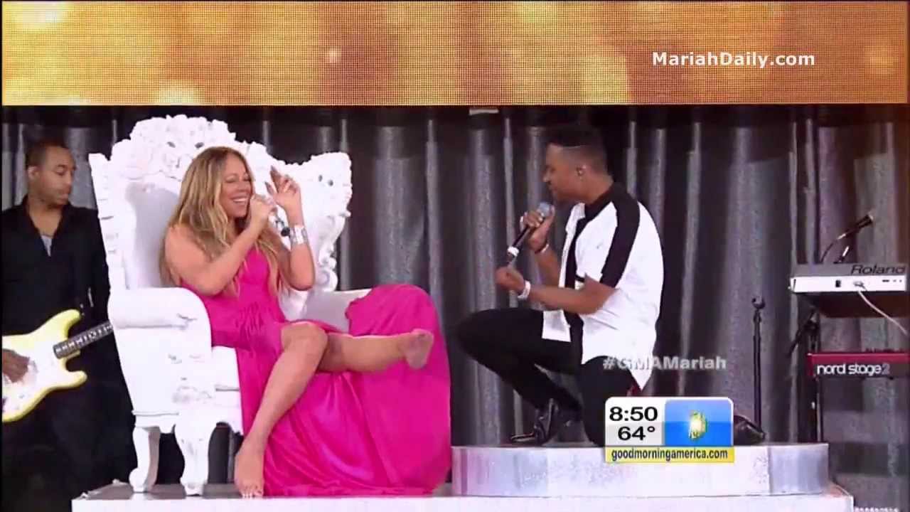 Mariah Carey And Miguel - Beautiful (Live On Good Morning America)