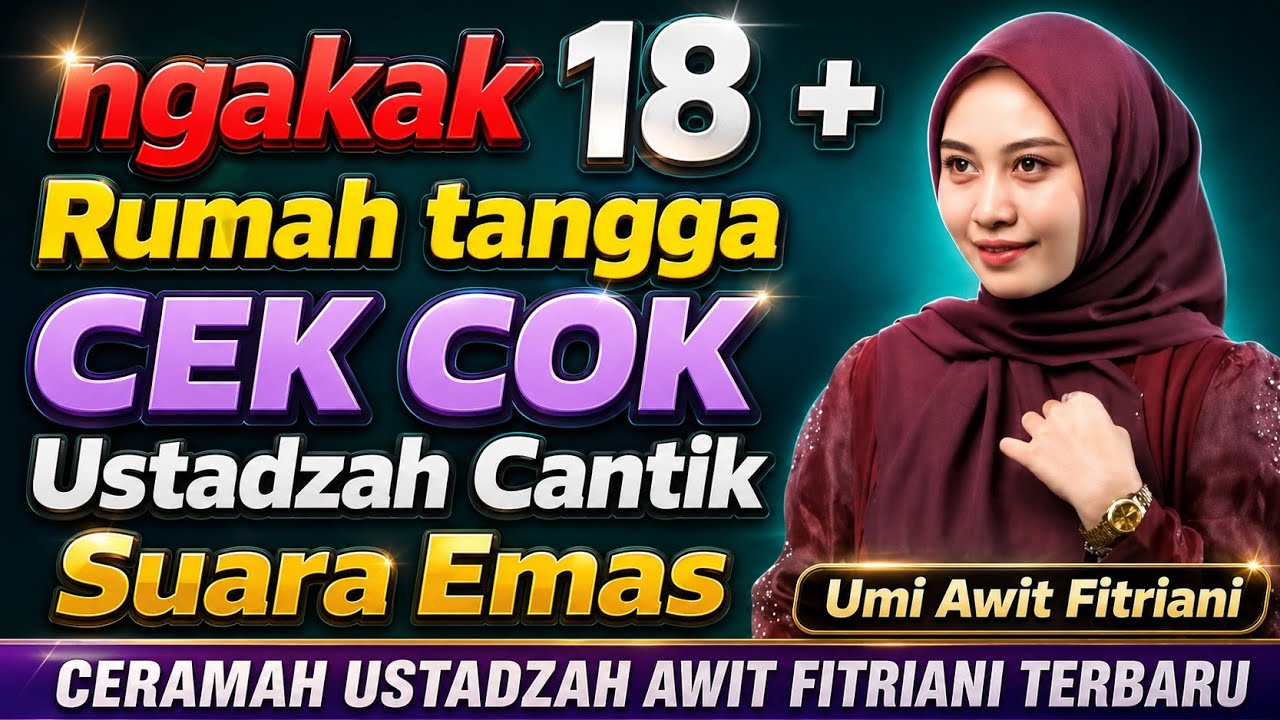 USTADZAH AWIT FITRIANI TERBARU DI PURWAKARTA 