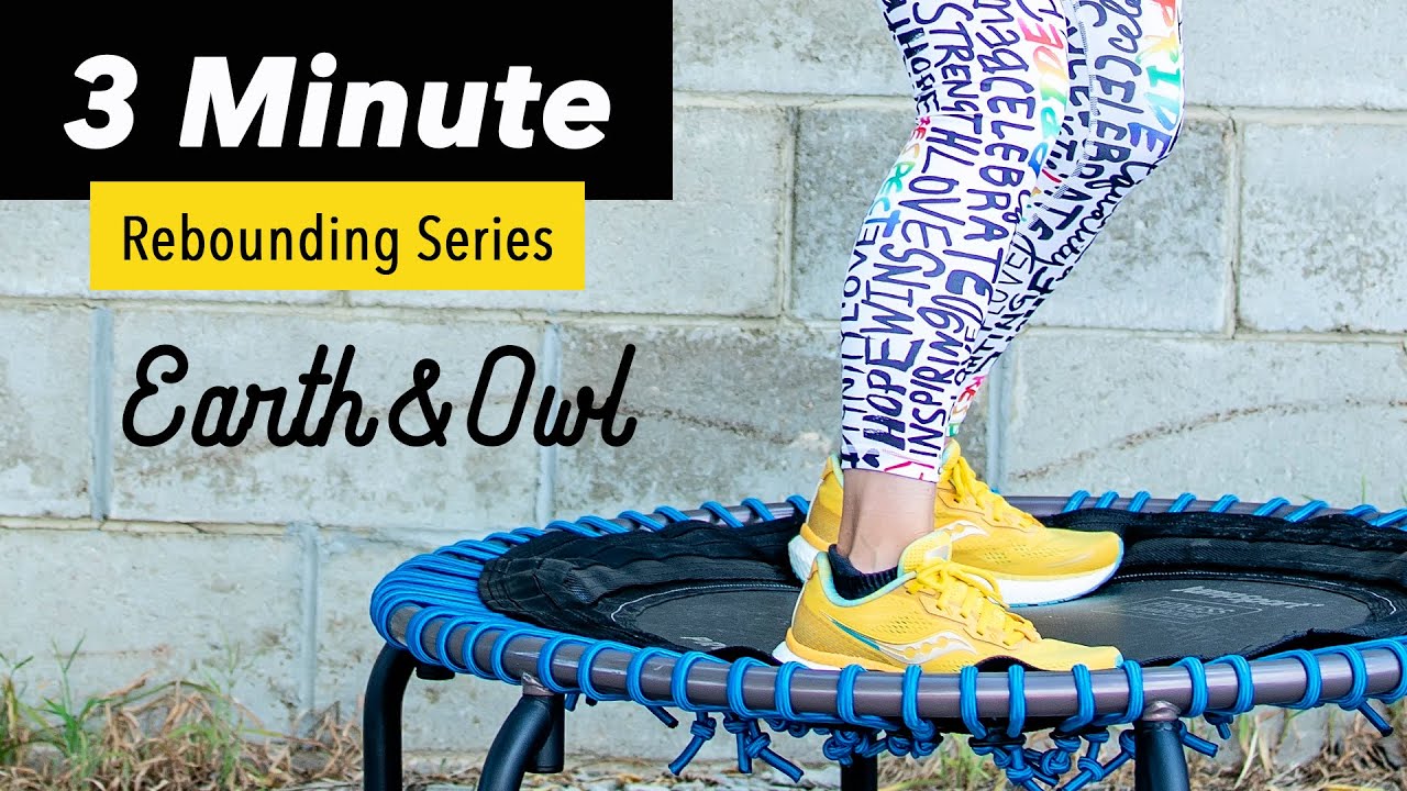 DAY 1 Rebounding Workout for Beginners and Seniors 3 Minutes