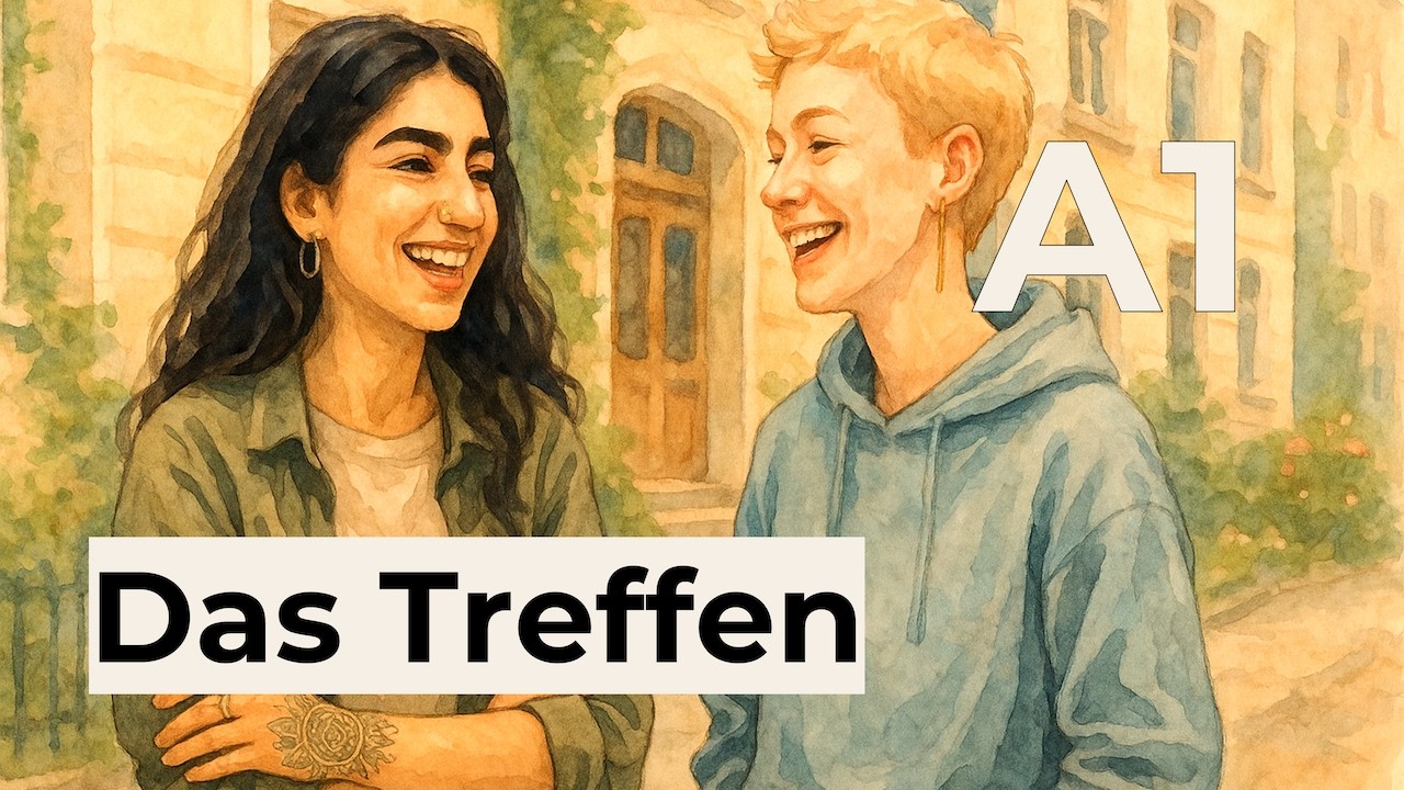 04 | German Story A1 | Die Verabredung | Avas Geschichte
