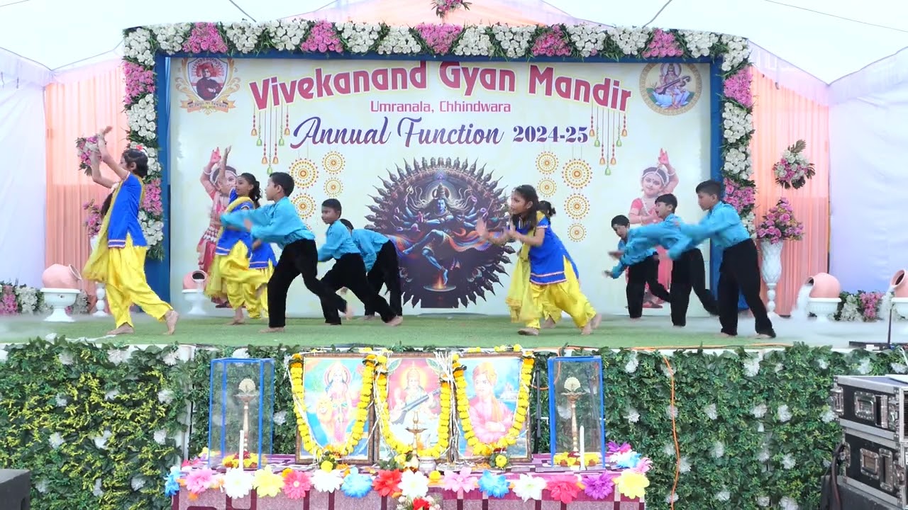 DHADAK DHADAK Dance//Class - 2nd//Ft. Vivekanand Gyan Mandir Annual Function