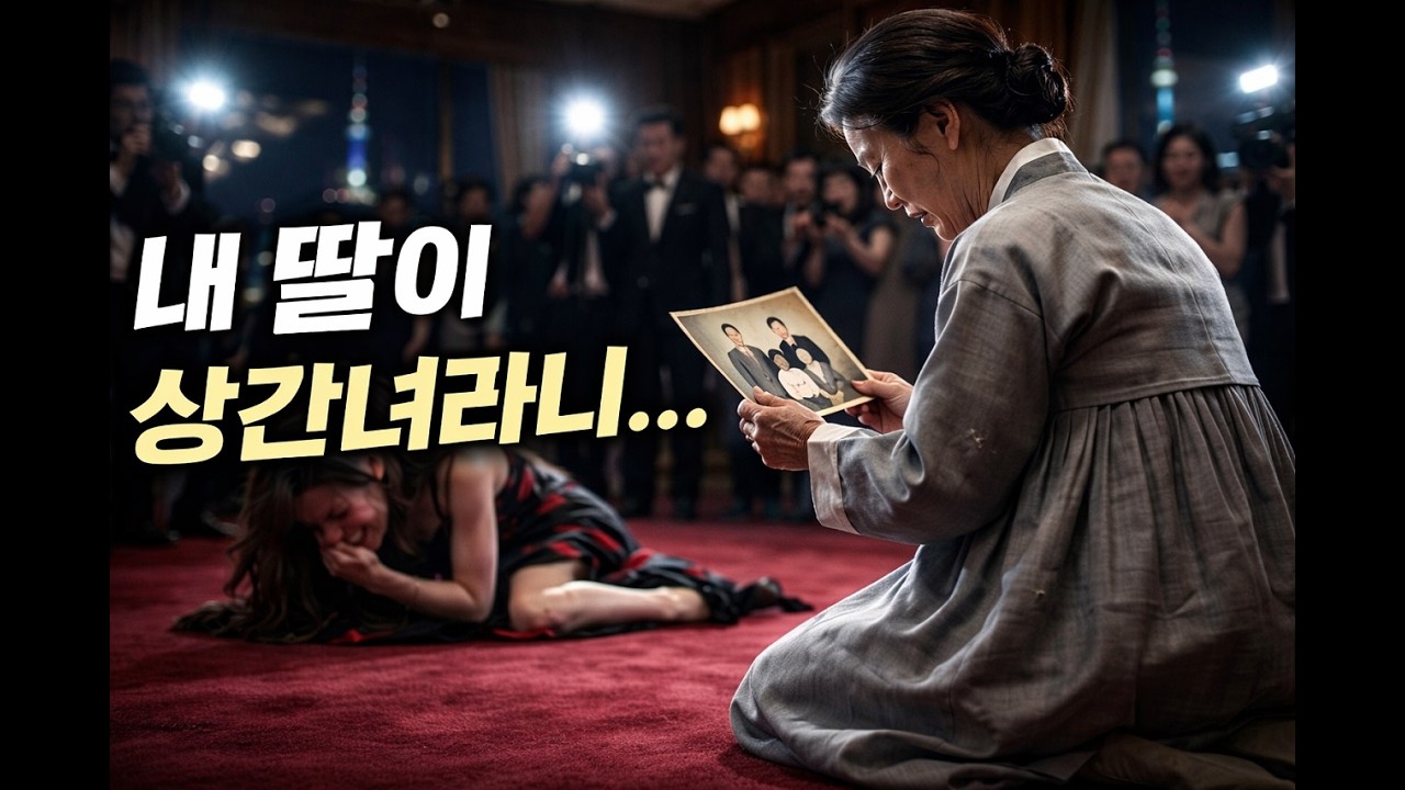 [낡은인장/부모자식] 원수의 상간녀가 된 내 딸, 취임식장 레드카펫에 무릎 꿇린 이유