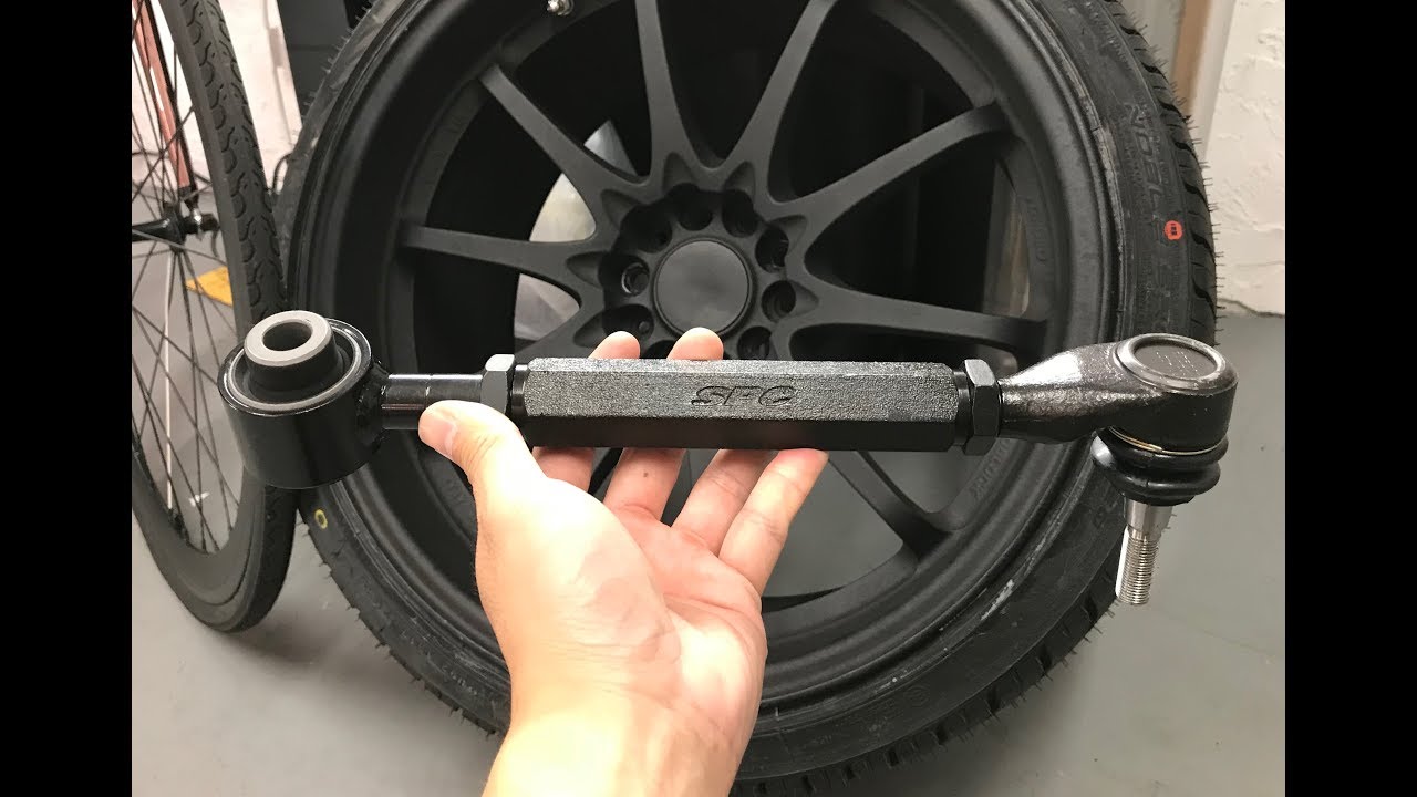 Installing SPC rear camber arms on Lexus ISF
