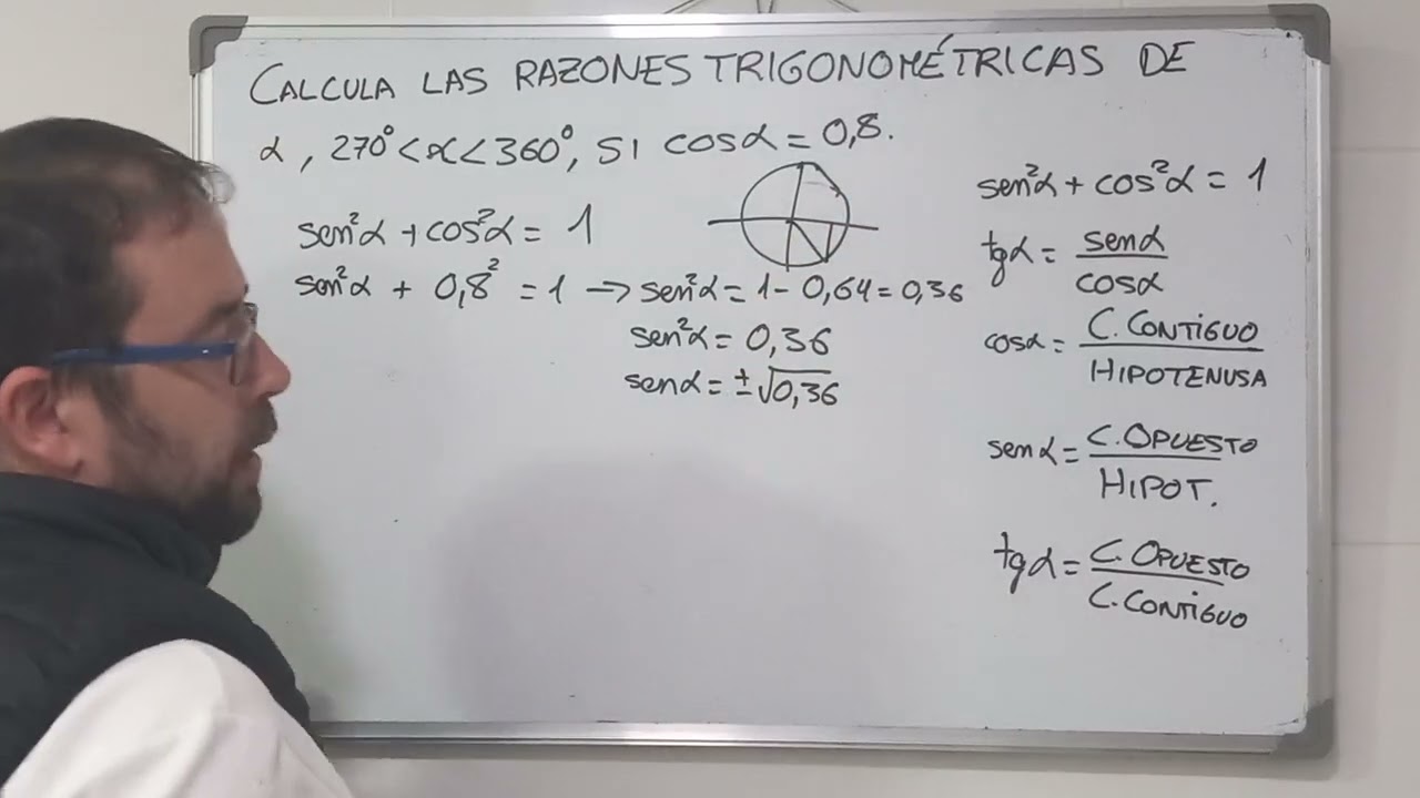 Trigonometría. Cálculo de razones trigonométricas 