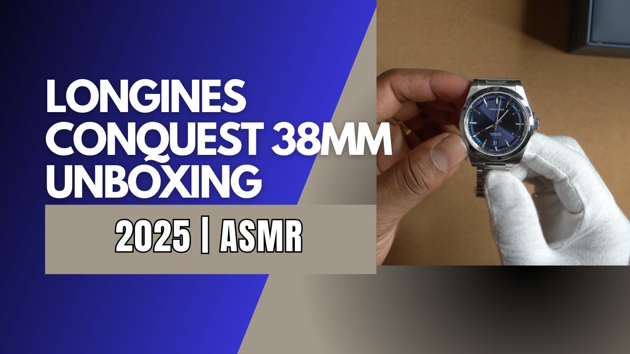 Longines Conquest 38mm | ASMR | 2025