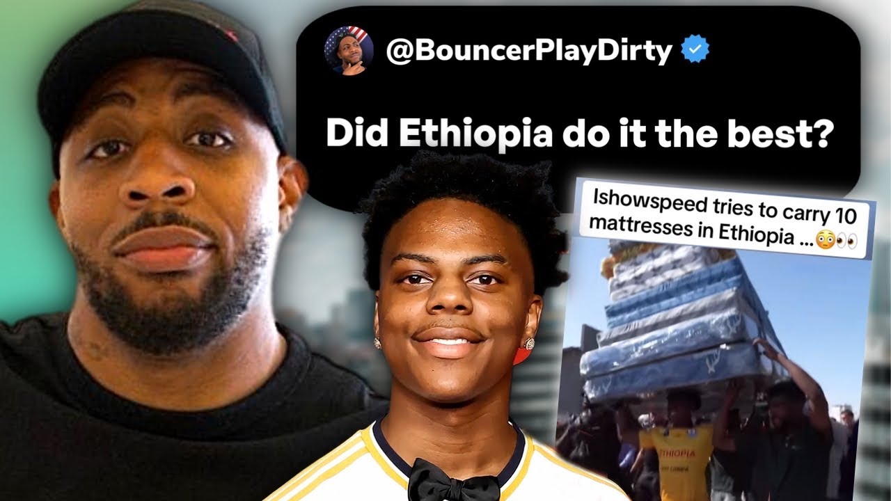 IShowSpeed’s Africa Tour Hits Ethiopia | He’s Running With 10 Beds